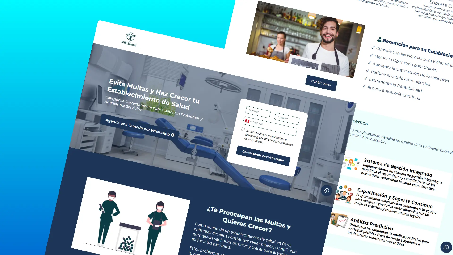 proyecto de IPRESSalud - Landing Page